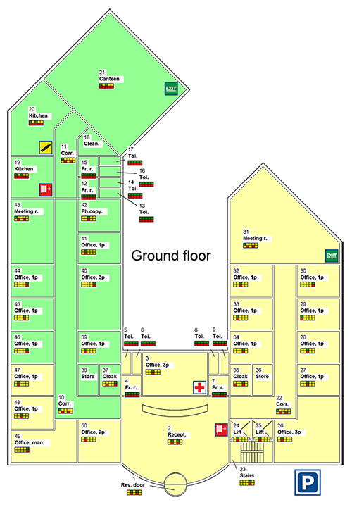 dataknowhow-grundplan-tegning-om-rengoeringssystemet